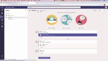 How to UPLOAD a Video to Microsoft Teams for Office 365 - Web Based | New