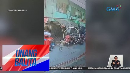 Pananaksak ng pedicab driver sa kapwa niya driver, nahuli-cam; suspek, isinuko ng kaniyang kapatid | UB
