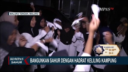 Serba-serbi Ramadan, Bangunkan Sahur dengan Hadrat dan Tabuh Rebana Keliling Kampung