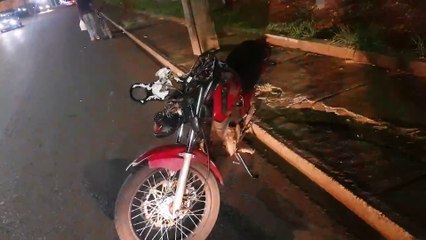 Motociclistas se envolvem em acidente de trânsito no São Cristóvão