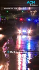 Melbourne hit by heavy rain and flash floods