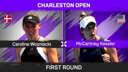 Download Video: Wozniacki returns to Charleston with dominating win