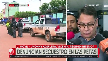 San Matías: joven que tenía droga perdió el cargamento en un asalto y fue secuestrado, explica viceministro Aguilera