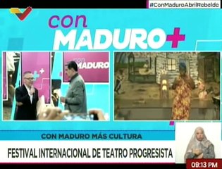 Pdte. Maduro: El teatro ha logrado unir la literatura, poesía y toda forma de expresión estética