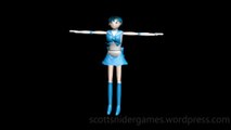 Sailor Mercury: 3D Model Video #2 (04-01-2024)