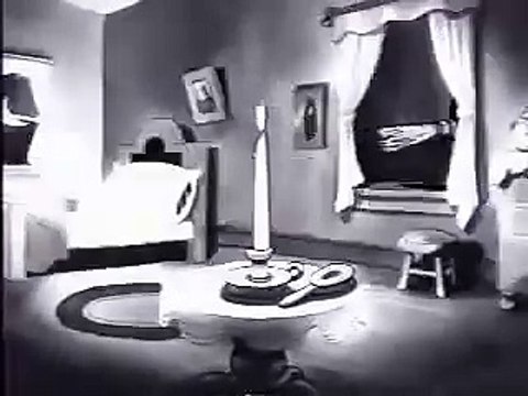 Betty Boop (1933) Mother Goose Land, animated cartoon character designed by Grim Natwick at the request of Max Fleischer.