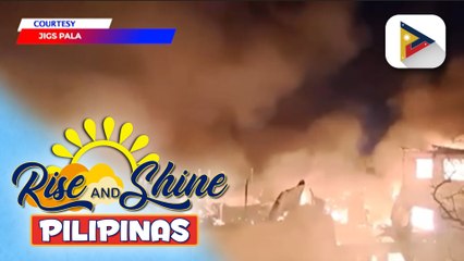 Sunog sa isang barangay sa Las Piñas City, umabot sa Parañaque City