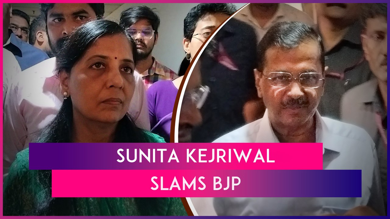 Arvind Kejriwal’s Wife Sunita Says BJP’s Objective Is To Put Delhi CM In Jail During Lok Sabha Polls