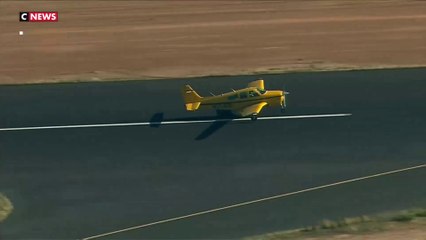 Un homme arrêté pour avoir dirigé un faisceau laser en direction d'un avion