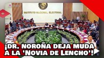 ¡VEAN! ¡el Dr. Noroña deja muda a la Novia de Lencho por defender San Martín gato de salinas Pliego!