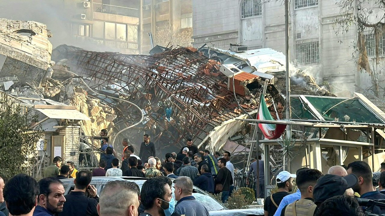 Israelischer Angriff auf iranische Botschaft in Damaskus