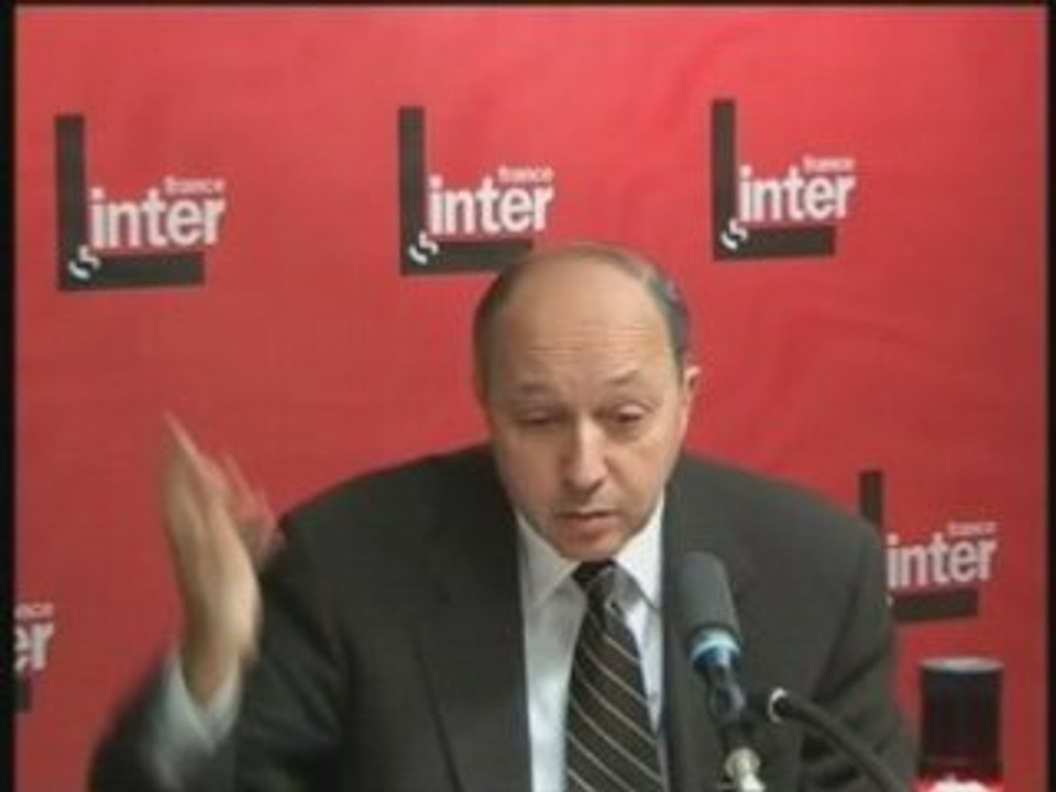 Laurent Fabius invité de France Inter