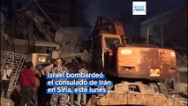 Iraníes claman venganza contra Israel después de que los israelíes atacaran a Irán en Damasco