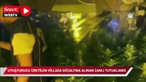 Beylikdüzü'nde uyuşturucu üretilen villada gözaltına alınan zanlılardan biri tutuklandı