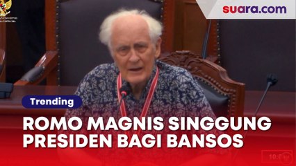 Singgung Presiden Bagi Bansos Demi Paslon Tertentu, Romo Magnis: Mirip Karyawan Curi Uang Kas Toko