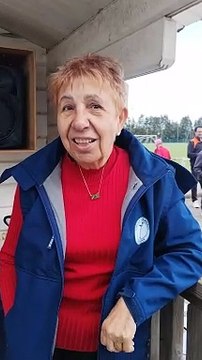 Pétanqueuse Marie interviewée lors du concours coupe France le 1er avril