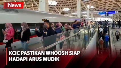 PT KCIC Pastikan Whoosh Siap Melayani Mudik Lebaran 2024 🚄