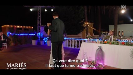 Tracy et Flo partage une danse dans Mariés au premier regard 01 04 2024