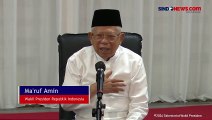 Harapan Wapres Ma'ruf Kepemimpinan dengan Jokowi Berakhir Husnul Khotimah