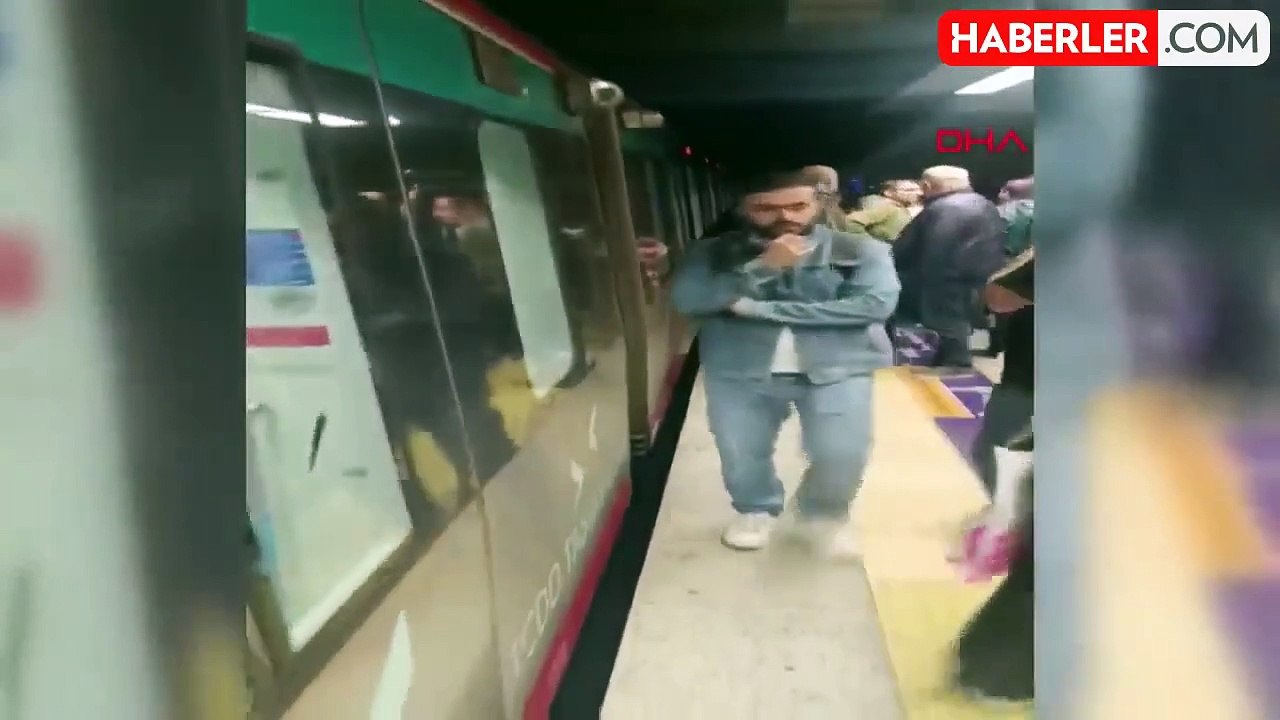 Marmaray'da intihar girişimi
