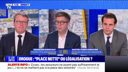 LE DUEL - Drogue: "place nette" ou légalisation ?
