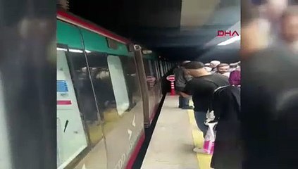 Yine Marmaray yine intihar girişimi!