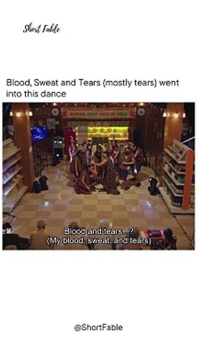 Blood, Sweat and Tears (mostly tears) went into this dance