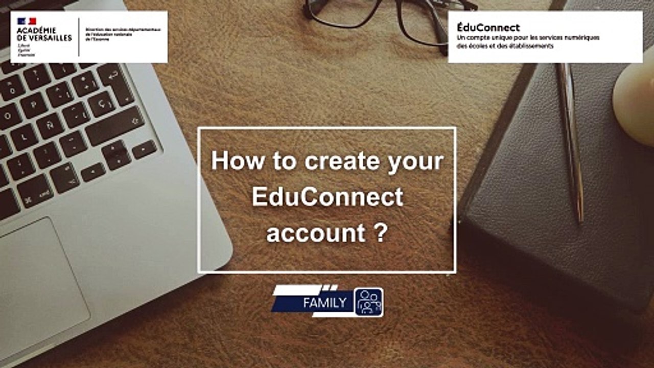 How to create your educonnect account