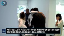 Así fue el día más emotivo de Militao en su regreso 232 días después con el Real Madrid