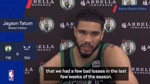 Celtics learning from past mistakes - Tatum