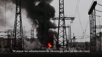 Rusia continúa lanzando ofensivas contra la red energética ucrania