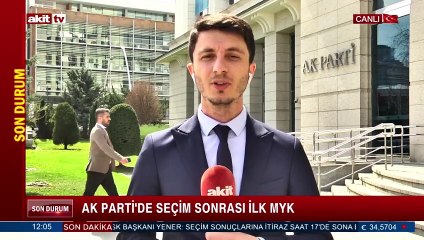 AK Parti'de seçim sonrası ilk MYK
