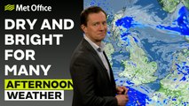 Met Office Afternoon Weather Forecast 02/04/24-Further rain approaching