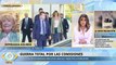 Esperanza Aguirre zarandea a Jesús Maraña por colar una mentira sobre Feijóo para que Sánchez se luciera en el Congreso