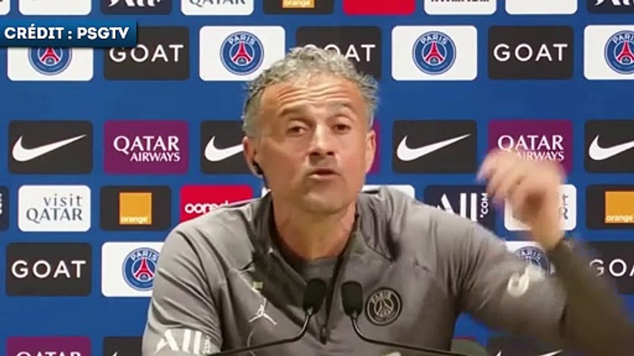 Luis Enrique réagit aux insultes de Mbappé