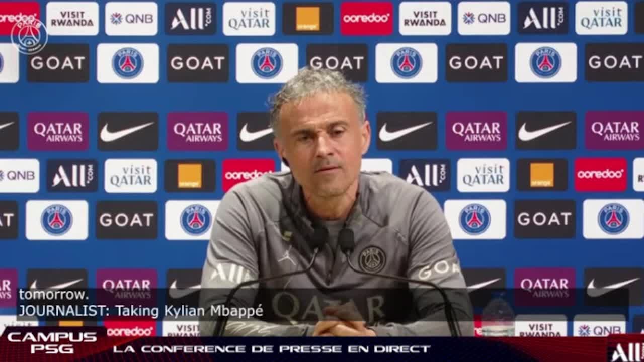 Luis Enrique, sobre la polémica con Mbappé: "Ya tengo una parte de mi cuerpo pelada"