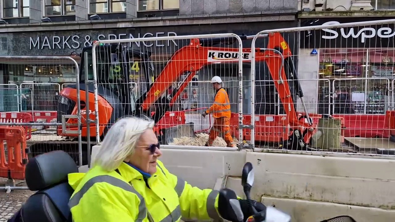 Post-Easter 2024 Fargate, Sheffield, progress report