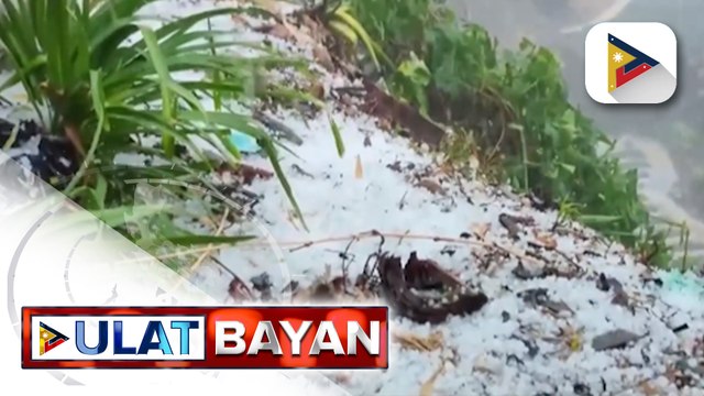 Ilang lugar sa Benguet, nakaranas ng hailstorm nitong Holy Week