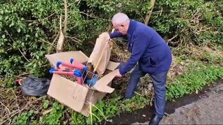 Fly-tipping northamptonshire -martin griffiths-