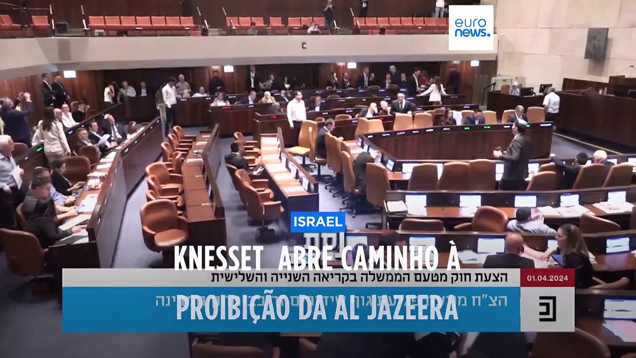 Israel aprova lei que permite silenciar Al Jazeera