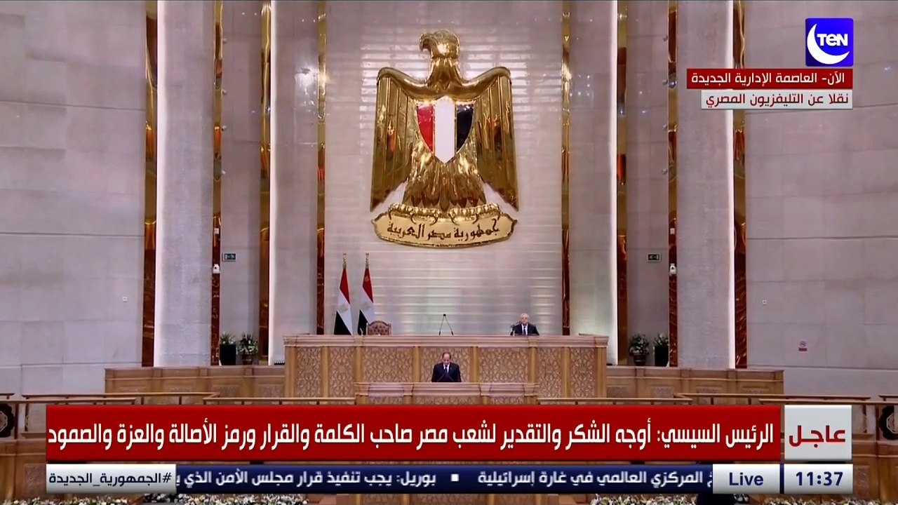 الرئيس السيسي: أجدد معكم العهد على استكمال مسيرة بناء الوطن