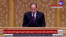 الرئيس السيسي يوجه الشكر لكل المصريين على تجديد الثقة لفترة رئاسية جديدة