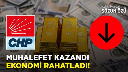 MUHALEFET KAZANDI EKONOMİ RAHAT NEFES ALDI! ALTIN DOLAR EURO PİYASASI DÜŞTÜ!