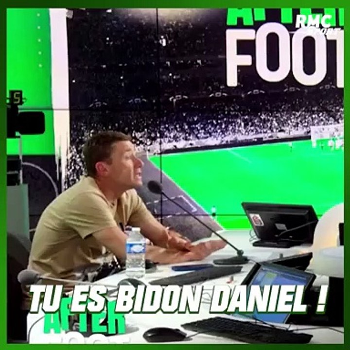 "Tu racontes de la merde !", "T'es bidon !" : Enorme clash entre Daniel Riolo et Florent Gautreau dans "L'after foot" sur RMC
