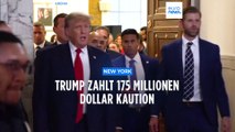 Warum Donald Trump 175 Mio. Dollar Kaution gezahlt hat...