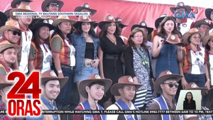 Andrea Torres, Lianne Valentin at Angela Alarcon, nakisaya sa "Festival of Horses" | 24 Oras
