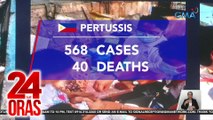 Mga kaso ng pertussis sa bansa, kontrolado na ayon sa DOH | 24 Oras