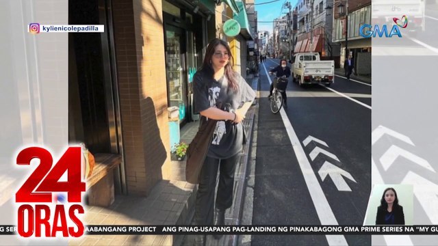 Kasama ni Kylie Padilla sa kanyang Japan trip, inusisa ng fans | 24 Oras