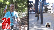 60-anyos na lalaki, nagpa-wow sa kaniyang pagpadyak ng unicycle | 24 Oras