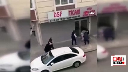 İstanbul'un göbeğinde çatışma! Görüntüler film sahnelerini aratmadı